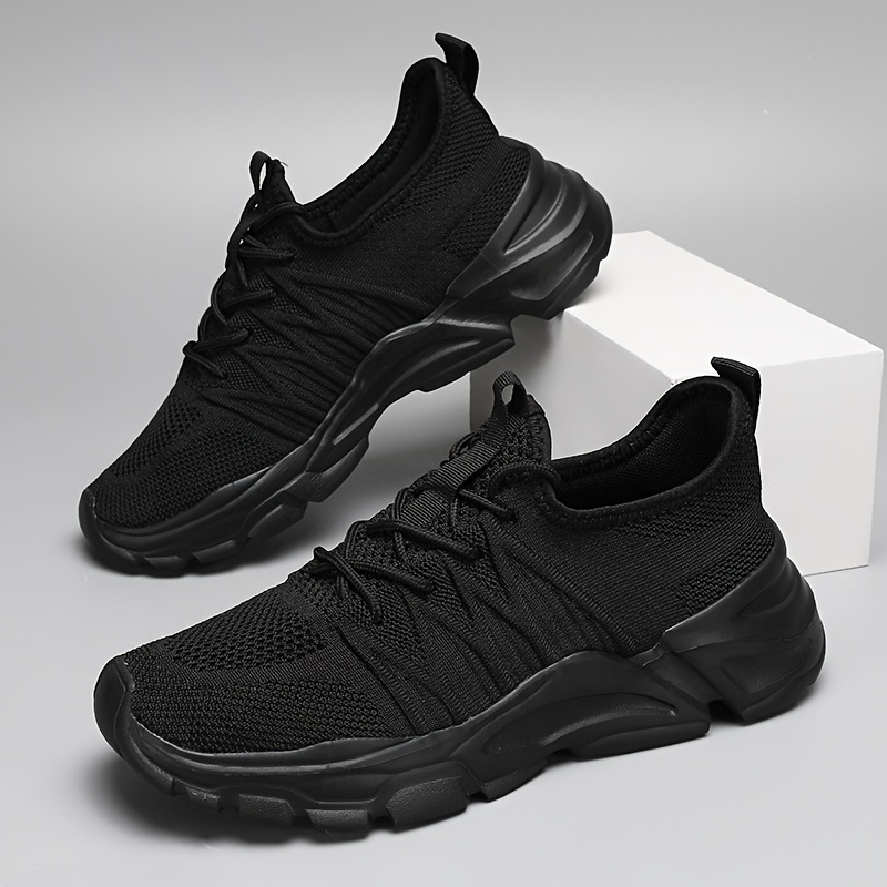Men Fashion Sport Shoes Lightw - Shock Absorbing Gym Trainers ulasan dan harga