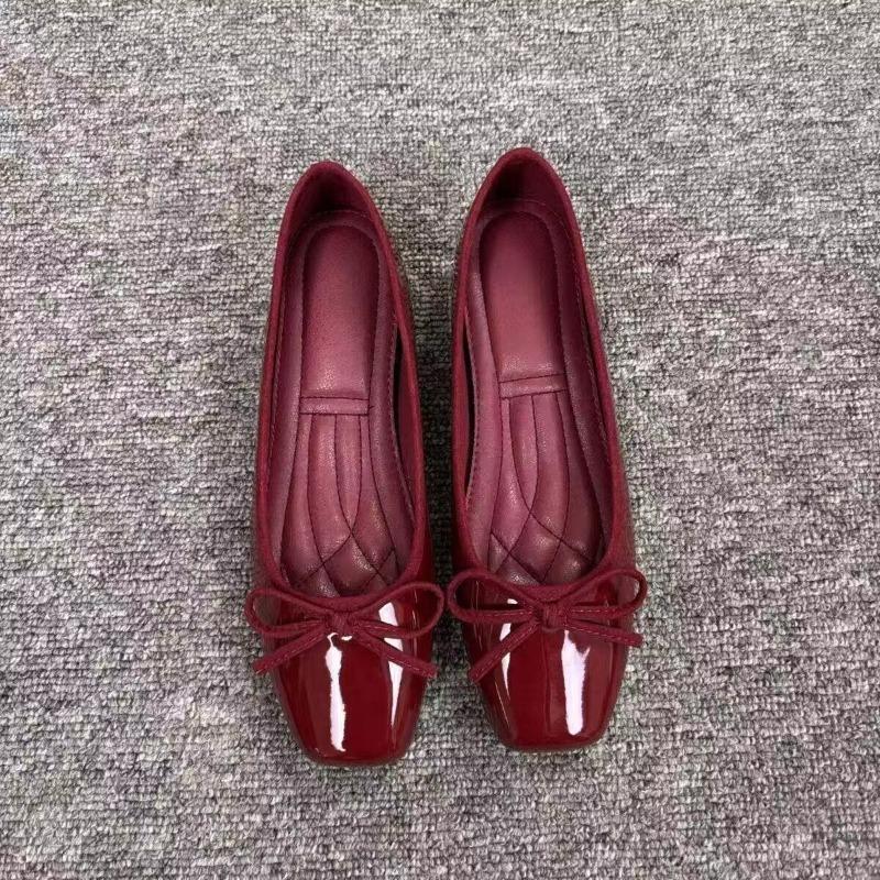 Women Ballet Flats Square Toe  - Heels ulasan dan harga
