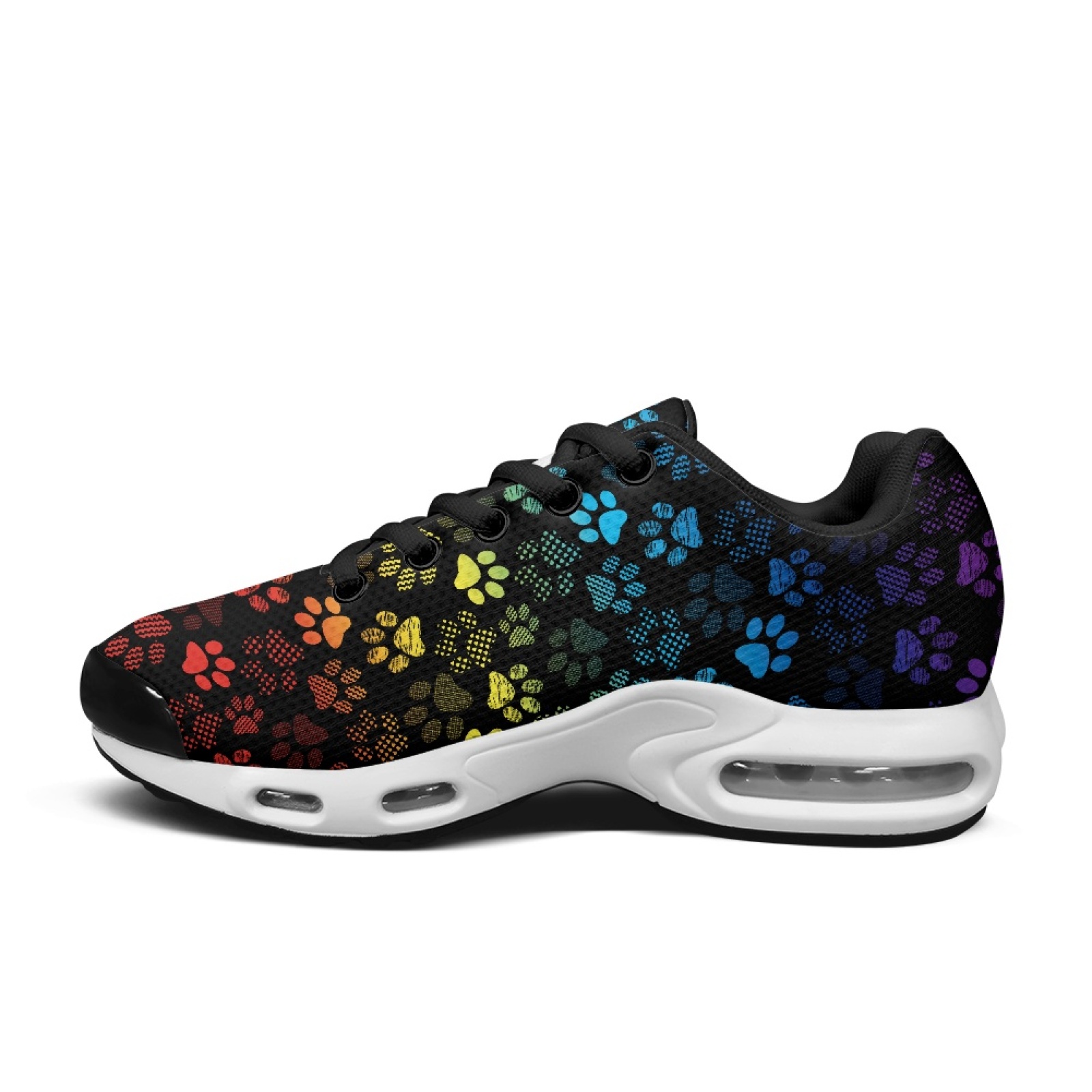 PENSTROLL Rainbow Paw Mesh Sho - Air Cushion Jogger Shoes Men ulasan dan harga