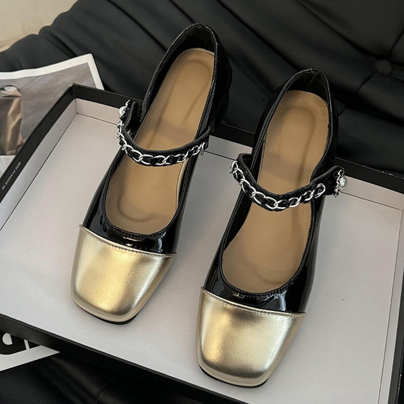 2026 Pearl Clasp Thick-Topped  - Sandals ulasan dan harga