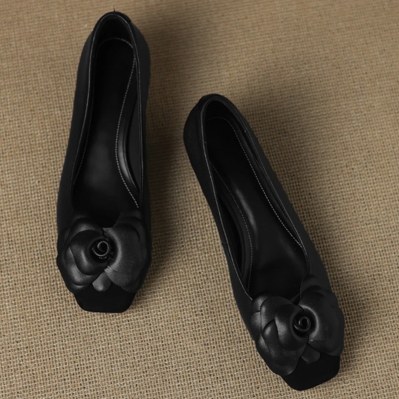 Plus size 34-41 women's sheeps - Heels ulasan dan harga