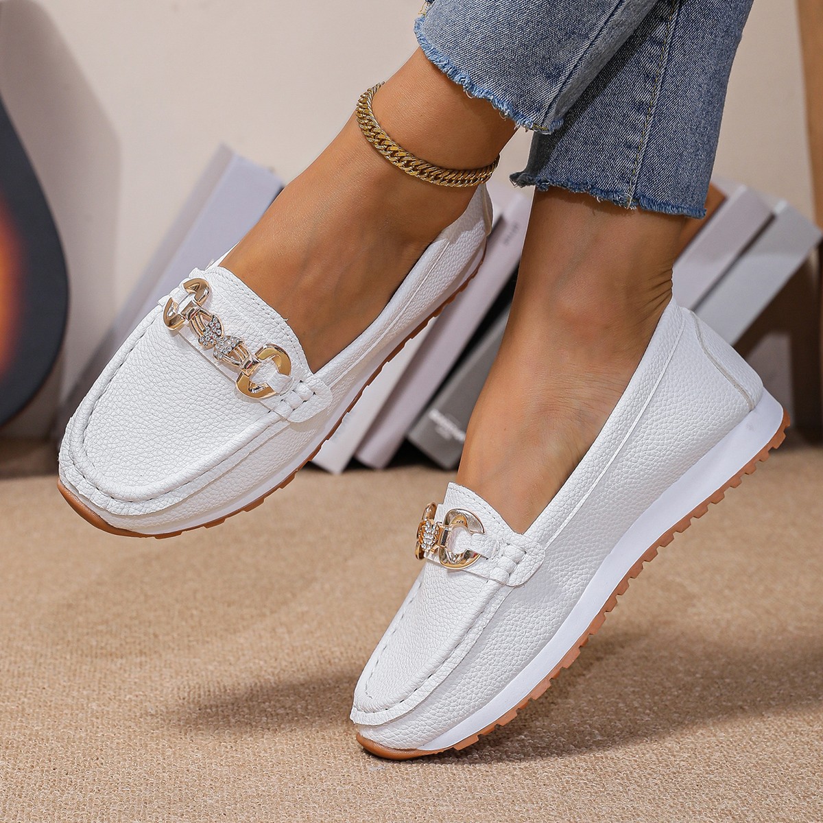 2026 New Women Flats Spring Au - Sneakers ulasan dan harga