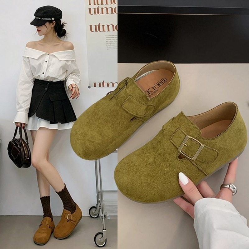 Women Suede Closed Back Birken - Heels ulasan dan harga