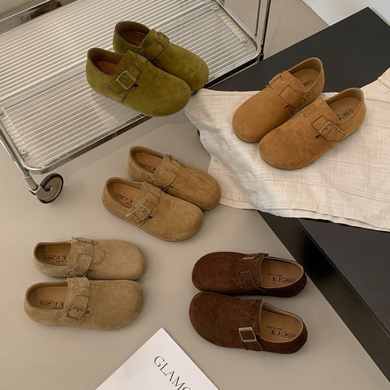 Women Suede Closed Back Birken - Heels ulasan dan harga