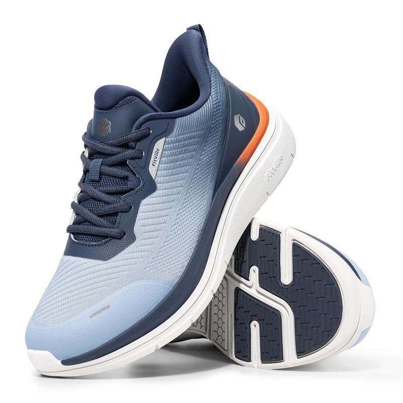 Fitville Wide Fit Walking Shoe - Breathable Mesh Athletic Shoes ulasan dan harga