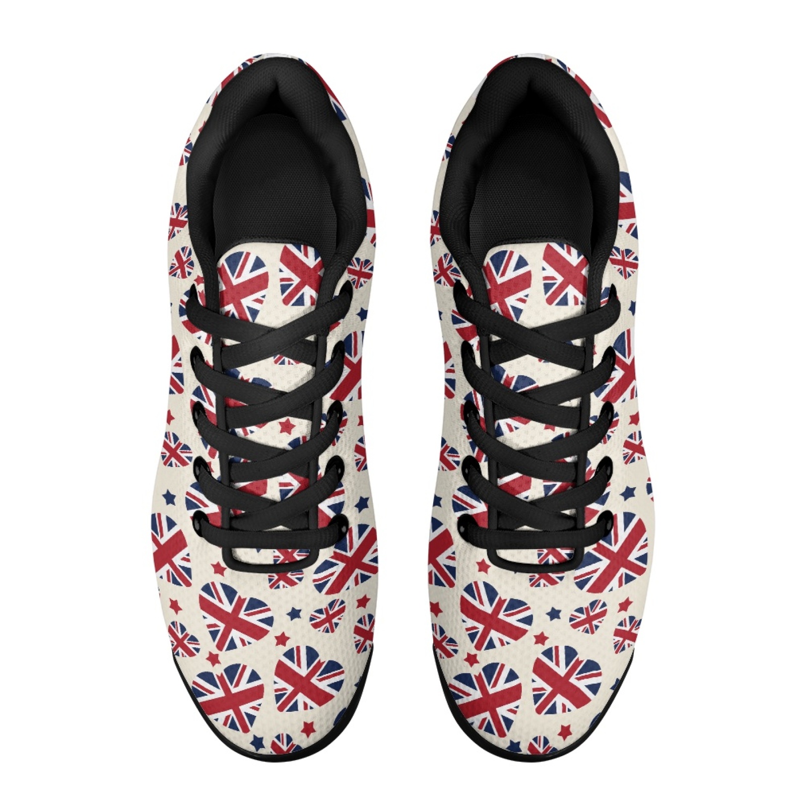 PENSTROLL Union Jack Lace-Up M - Air Cushion Jogger Shoes Men ulasan dan harga